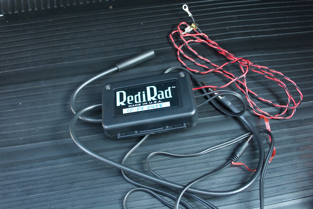 Installing the RediRad system to the radio - so I can listen to external audio through my original AM Radio