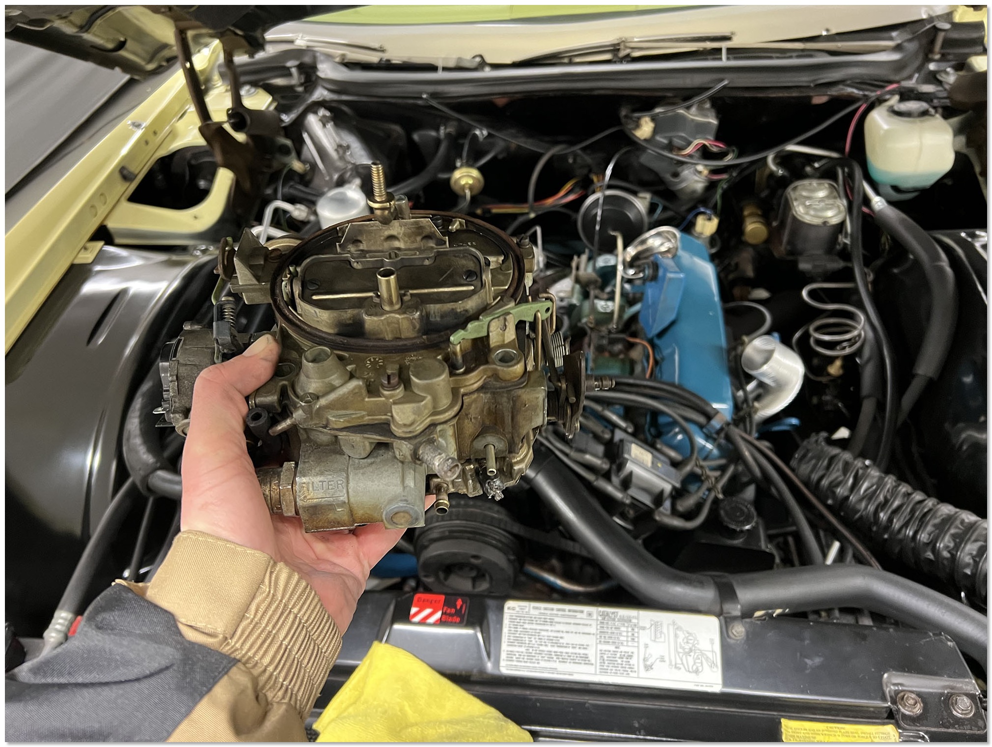 1978 Cadillac Carburetor Quadrajet