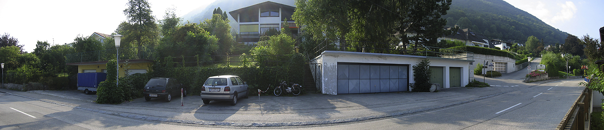 Thats our house - as it looked like before the construction of the Cadillac garage began.