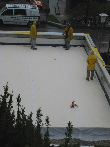 waterproofing the roof